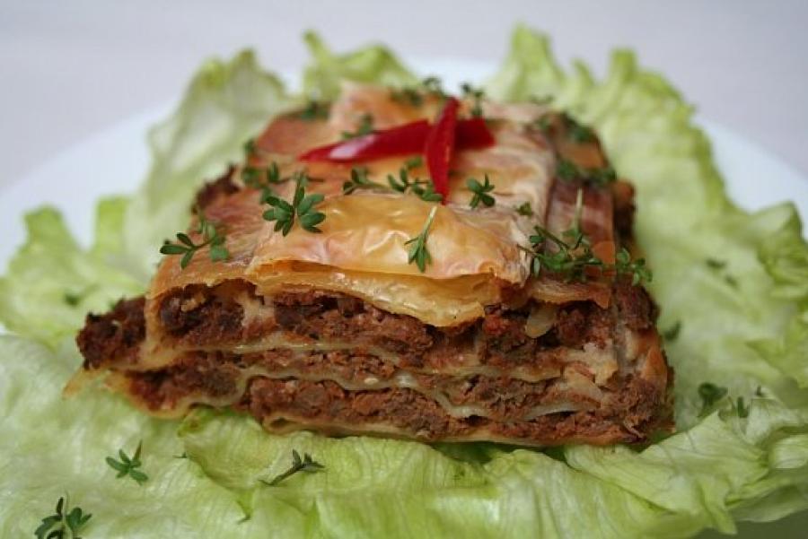 Lasagne se zvěřinou